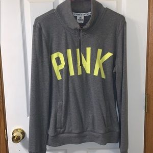 Victoria’s Secret pink quarter zip